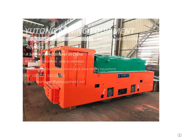 Cty8 Ton Battery Accumulator Locomotive For Underground Mine