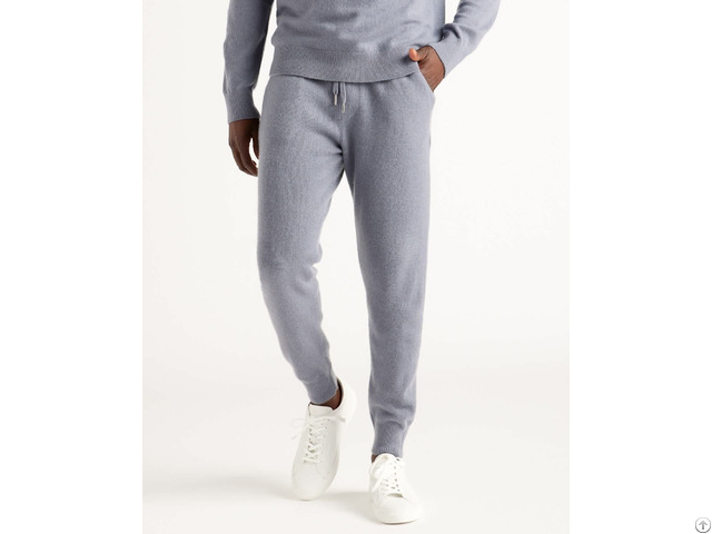 Mens 100% Cashmere Joggers