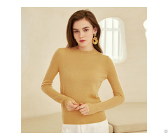 Wholesale High Quality Womens 100% Cashmere Sweater Crewneck