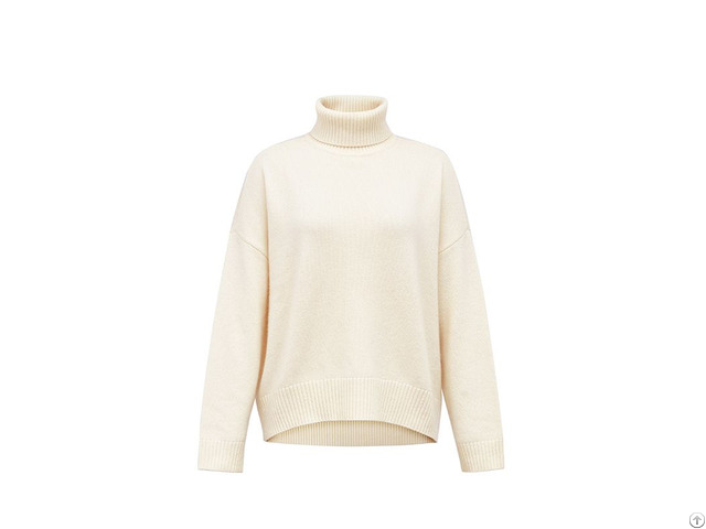 High Quality Womens 100% Cashmere Loose Pullover Knitwear