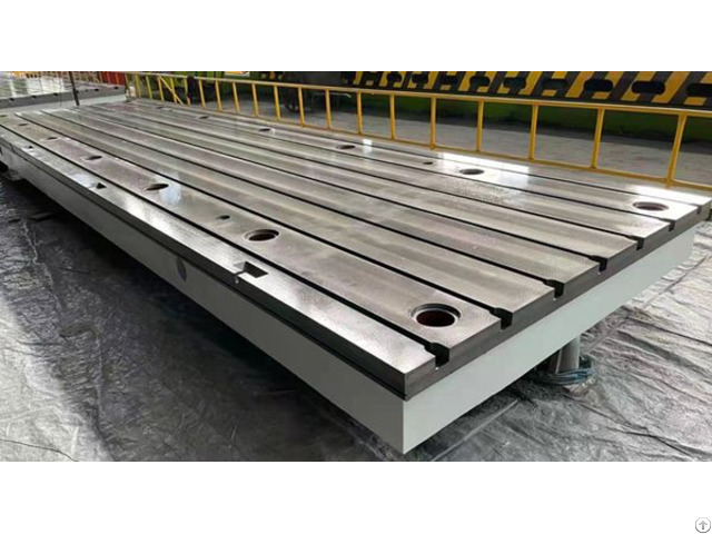 Cast Iron Floor Bed Plates For Cnc Machine Table