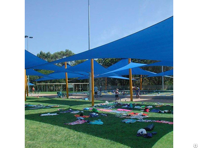 300d Polyester Fabric 160gsm Waterproof Shade Sun Sail For Patio Canopy Pool Gardenline