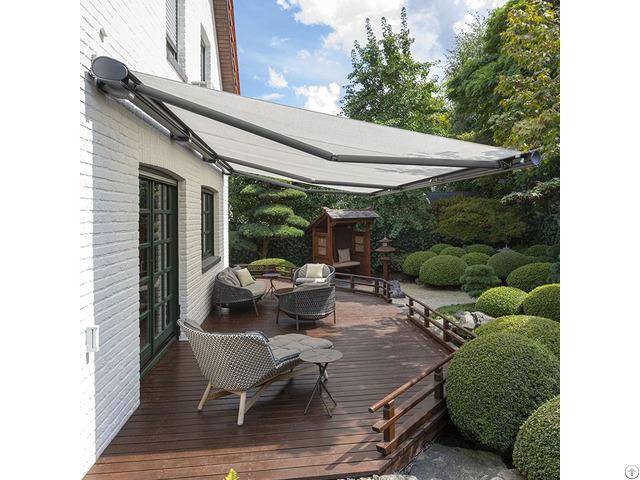 Easy Assembly Powder Coating Motorized Outdoor Folding Pvc Awning Pergola Retractable Roof