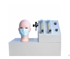 Mask Particulate Filtration Efficiency And Airflow Resistance Tester