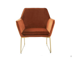 Armchair Ac017 Wholesale Design Room Furniture Nordic Velvet Modern