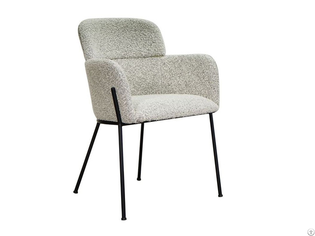 Dining Chair H349 Luxury Design Restaurant Metal Leg