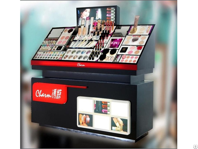 Cosmetic Showcase Makeup Display Counter