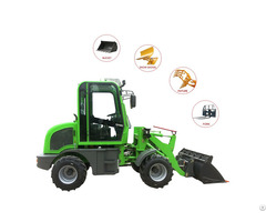 Chinese Farming 0 8ton Mini Wheel Loader With Different Attachment
