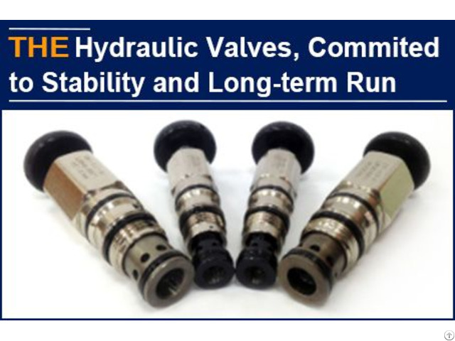 Hydraulic Valves Committed To Stability And Long Term Run