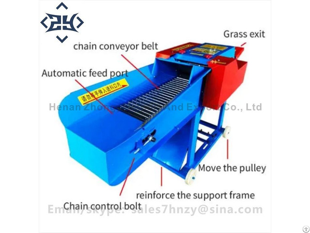 Hot Sale Newdesign Chaffcutter Horizontal Grasscutter New Type Of Hay Cutter