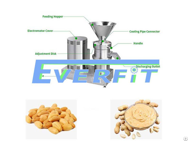 Industrial Peanut Almond Butter Grinder Machine