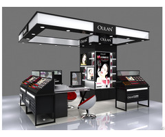 Cosmetic Kiosk In Mall Makeup Counter Display For Sale