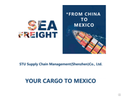 Shipping Forwarder Sea Freight From China To Mexico Fcl Lcl Shipments