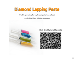Excellent Diamond Lapping Paste For Polishing Tungsten Carbide