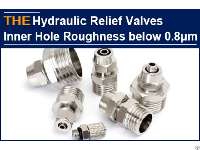 Hydraulic Relief Valves Inner Hole Roughness Ra Below 0 8μm