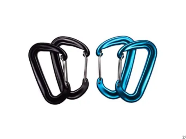 12kn Camping Hammock Spring Carabiner Hook