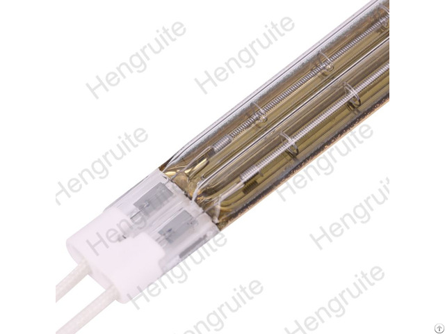 400v 6000w Halogen Infrared Double Tube Golden Reflector Painting Drying Heating Lamp