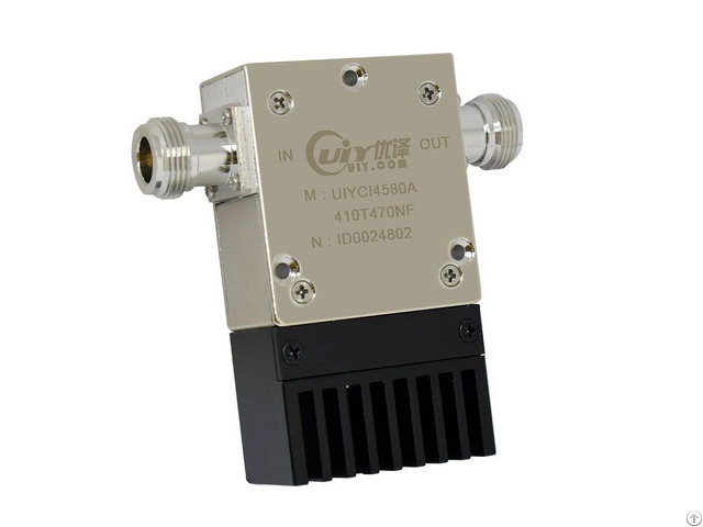 High Isolation Uhf Band 410 To 470mhz Rf Coaxial Isolator