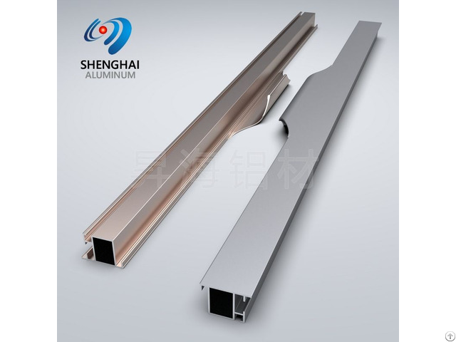 Anodized Aluminum Handle Profiles For Wardrobe Cabinet