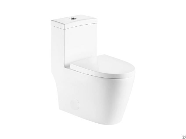 Wc Elongated White Skirted Close Coupled Water Closet