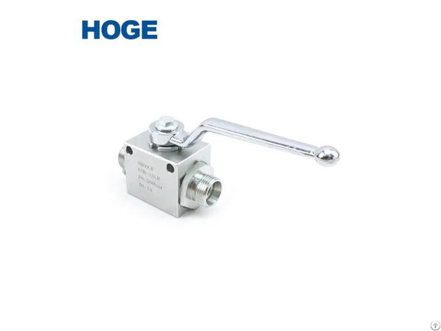 High Pressure Hydraulic Ball Valves