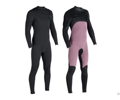 Top Quality 4 3 Mm Neoprene Chest Zip Wet Suits Limestone Fast Dry Surfing Wetsuits