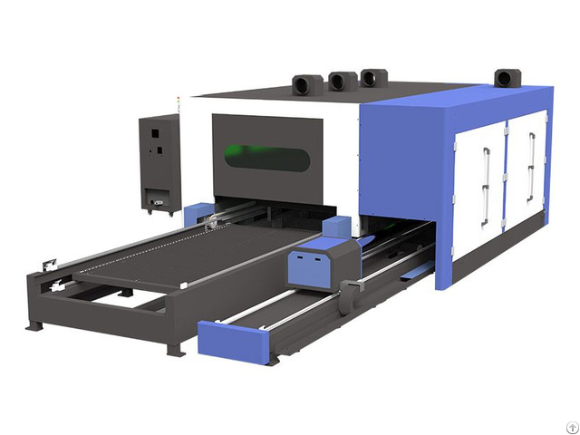 High Quality Cover Fiber Laser Cutting Machine