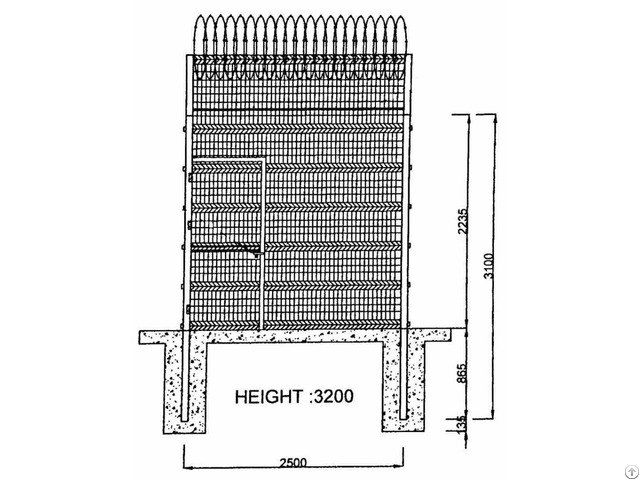 Dongxin High Security Fence