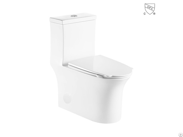 Cupc Certified Back To Wall High Efficiency One Piece Elongated Toilet