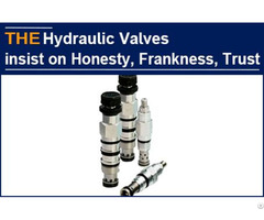 Hydraulic Valves Insist On Honesty