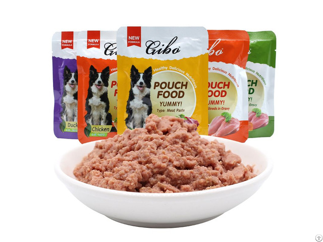 Chicken In Gravy Dog Pouch Food Oem