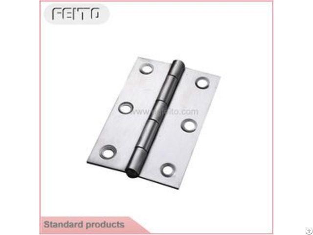 Flat Stainless Steel Metal Hinge Heavy Door Stamped Bearing