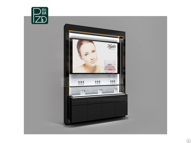 Cosmetic Showcase Retail Display Stand Shelves Cabinet And Store Design