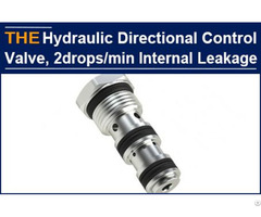 Hydraulic Directional Control Valve 2drops Min Internal Leakage