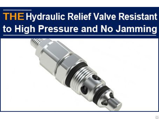 Hydraulic Relief Valve Resistant To High Pressure And No Jamming