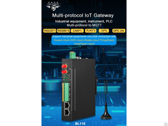 Bl110 Multi Serial Port To 4g Wireless Gateway