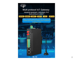 Bl110 Multi Serial Port To 4g Wireless Gateway