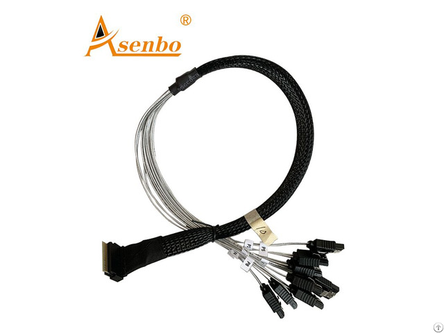 Asenbo Hard Drive Cable Sff 8654 8i To Sata