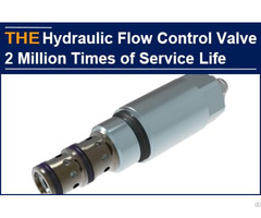 Hydraulic Flow Control Valve 2 Million Times Of Service Life