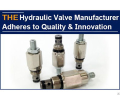 Hydraulic Valve Manufacturer Adheres To Quality And Innovation