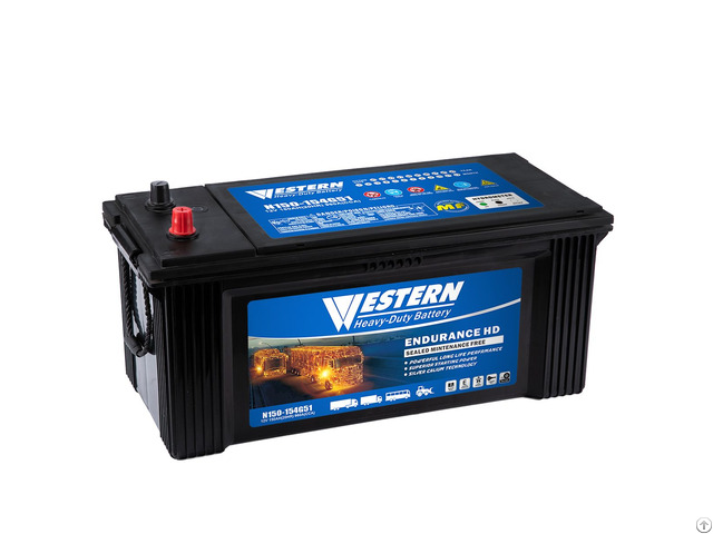 N150 154g51 Maintenence Free Big Truck Battery