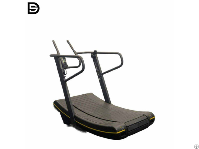 Gym Equipment Curved Manual Treadmills For Sale