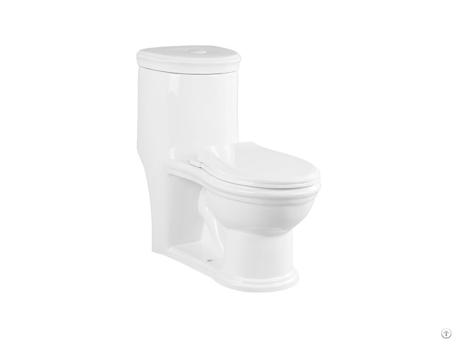 Bathroom Child Friendly Small Size Pure White Ceramic Single Flush One Piece Toilet