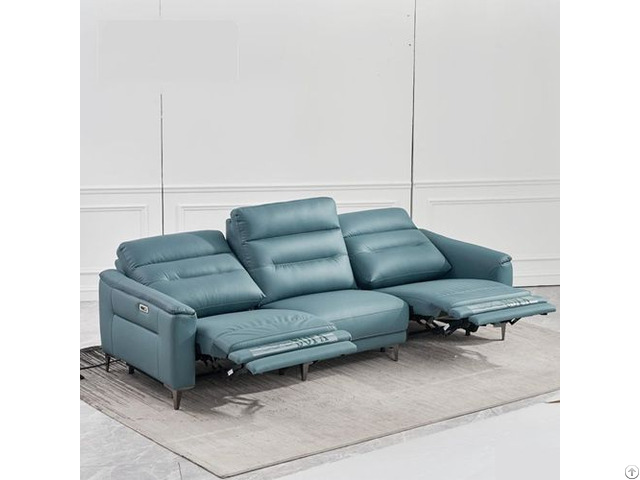 Modern Minimalist Functional Fabric Comfortable Skin Friendly Three Seat Sofa Combination