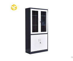 Chemical Storage Locker Steel Cupboard Glass Door Instrument Cabinet