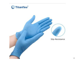 Blue Examination Nitrile Gloves 9 Inch 3 5g