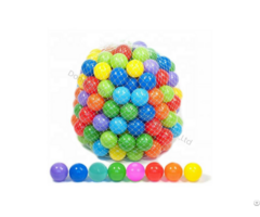 Colorful Soft Plastic Ball With Net Bag