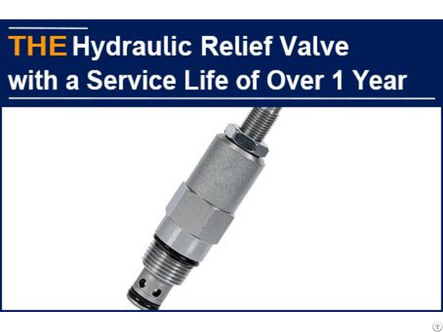 Hydraulic Relief Valve With A Service Life Of Over 1 Year