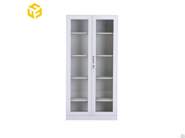 Fashion And Modern Steel Book Display Cabinet Metal File Locker