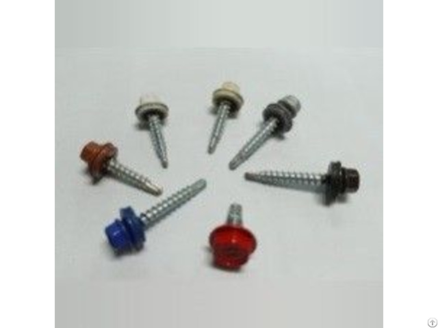 Hex Head Screw With Rubber Washer